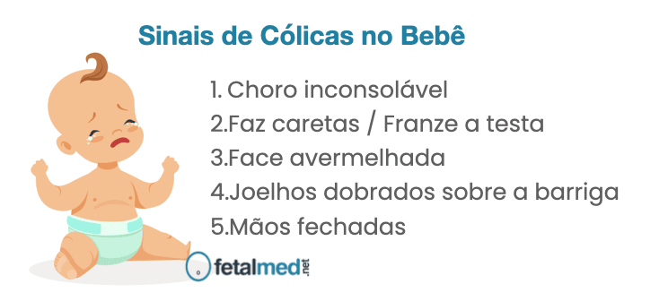 Principais Sinais de Cólicas no Bebê