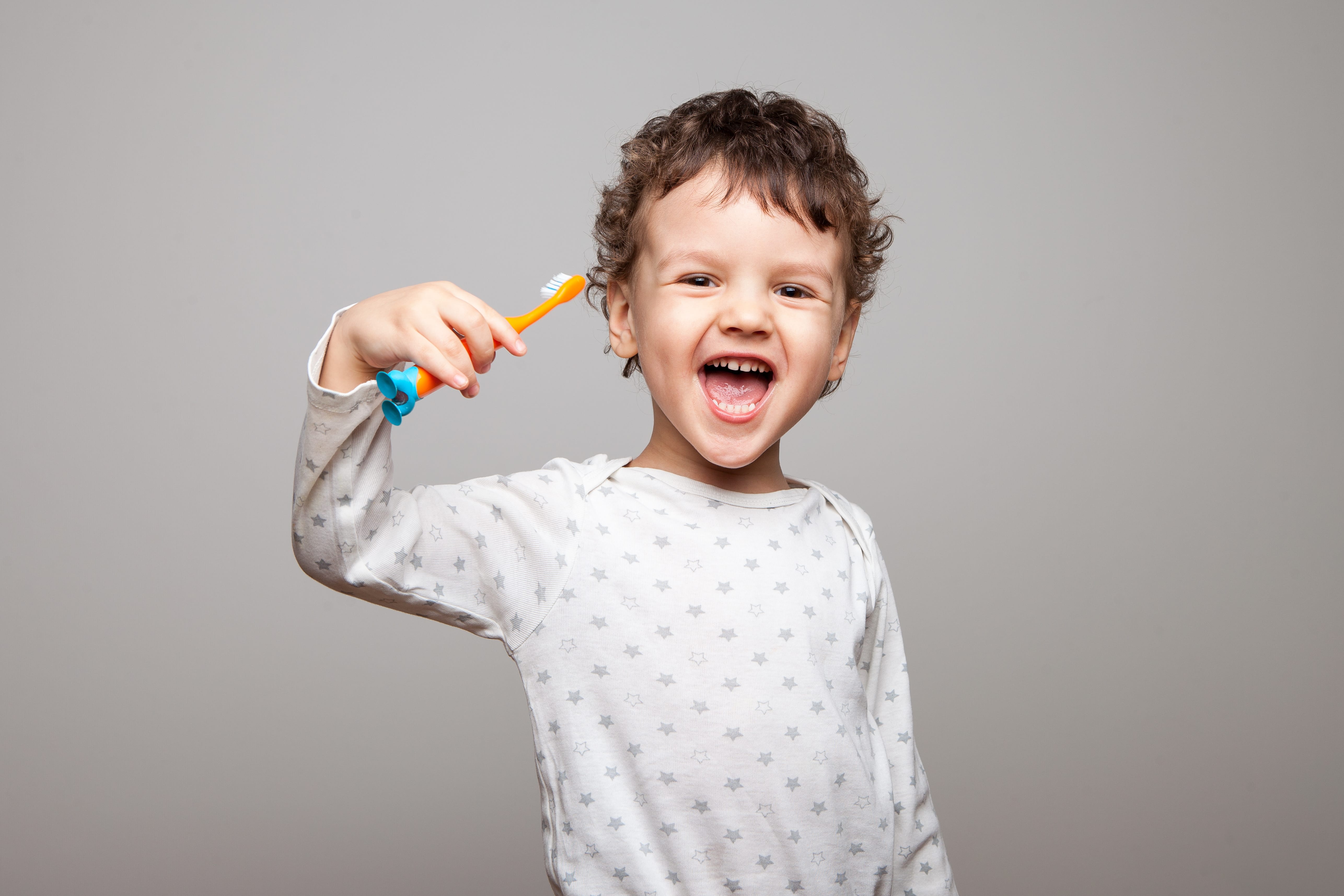 Escova de Dente para a Criança