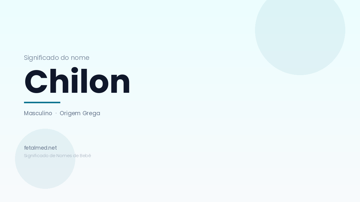Chilon - Fetalmed