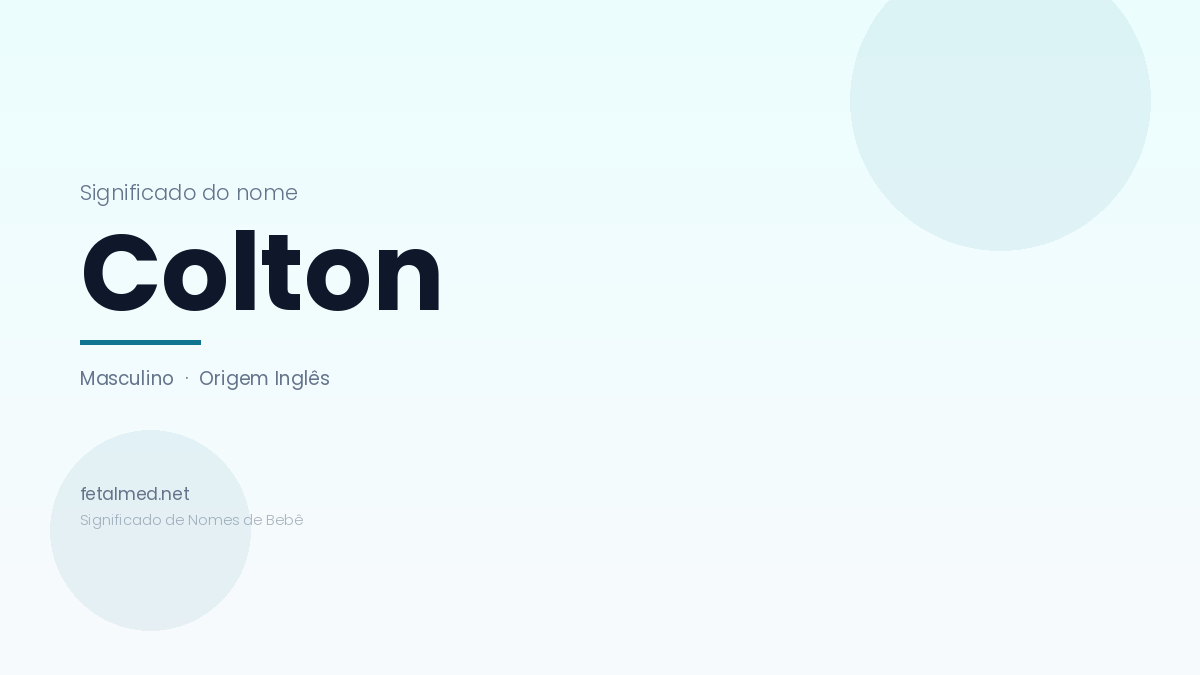 Colton - Fetalmed