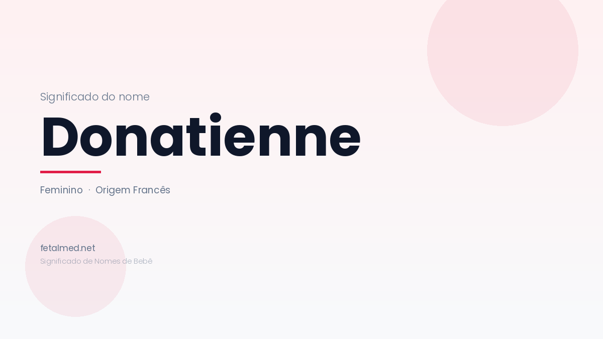 Donatienne - Fetalmed