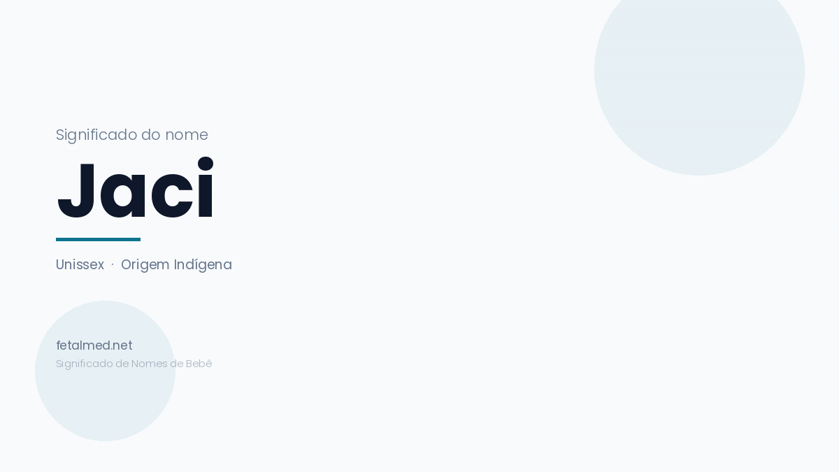 Jaci - Fetalmed